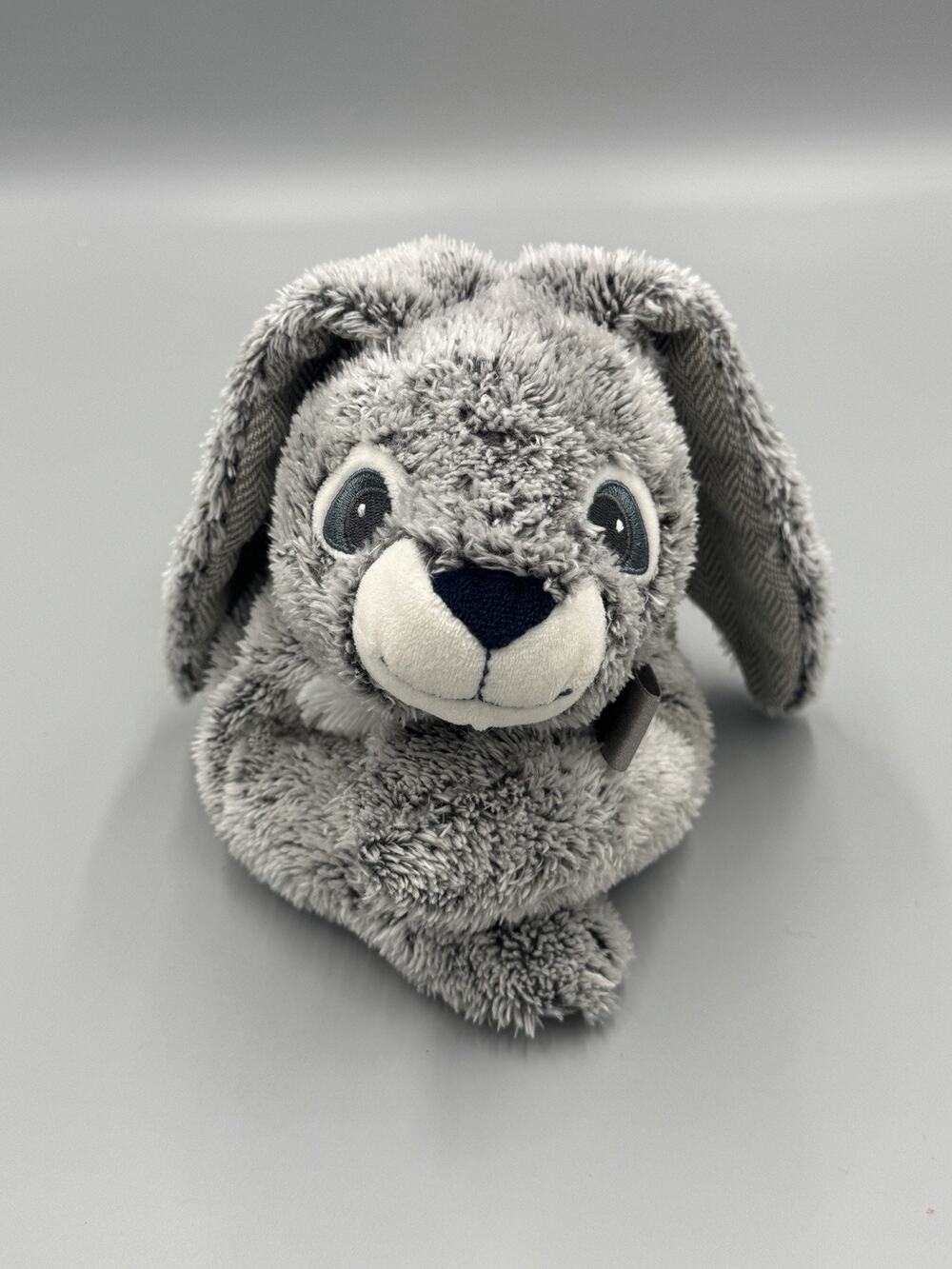 Pier 1 Imports Bunny Plush Gray Rabbit Floppy Stuffed Animal 16”